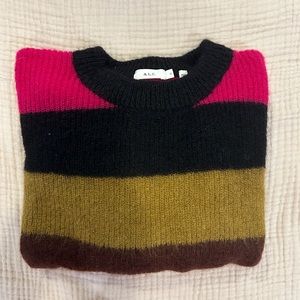 A.L.C. Stripe mohair sweater
